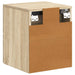 Dulap de noapte suspendat 2 pcs Stejar Sonoma 34,5 x 33 x 40 cm - WALTI WALTI