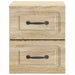 Dulap de noapte suspendat 2 pcs Stejar Sonoma 34,5 x 33 x 40 cm - WALTI WALTI