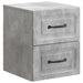 Dulap de noapte suspendat cu sertar Gri Beton 34,5 x 33 x 40 cm - WALTI WALTI