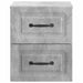 Dulap de noapte suspendat cu sertar Gri Beton 34,5 x 33 x 40 cm - WALTI WALTI