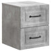 Dulap de noapte suspendat 2 pcs Gri Beton 34,5 x 33 x 40 cm - WALTI WALTI