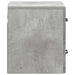 Dulap de noapte suspendat 2 pcs Gri Beton 34,5 x 33 x 40 cm - WALTI WALTI