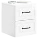 Dulap de noapte suspendat Alb foarte lucios 34,5 x 33 x 40 cm - WALTI WALTI
