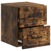 Dulap de noapte suspendat Stejar fumuriu 34,5 x 33 x 40 cm - WALTI WALTI