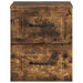 Dulap de noapte suspendat Stejar fumuriu 34,5 x 33 x 40 cm - WALTI WALTI