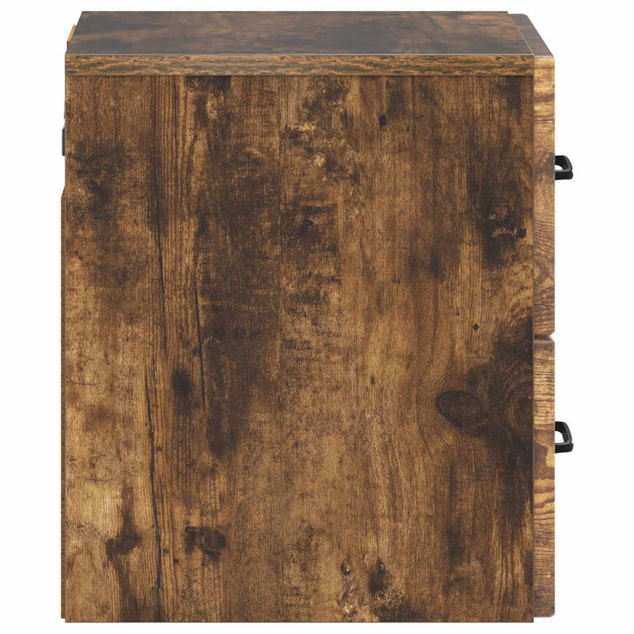 Dulap de noapte suspendat Stejar fumuriu 34,5 x 33 x 40 cm - WALTI WALTI
