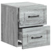 Dulap de noapte suspendat 2 pcs Sonoma gri 34,5 x 33 x 40 cm - WALTI WALTI