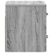 Dulap de noapte suspendat 2 pcs Sonoma gri 34,5 x 33 x 40 cm - WALTI WALTI