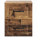 Dulap de noapte suspendat Lemn vechi 34,5 x 33 x 40 cm - WALTI WALTI