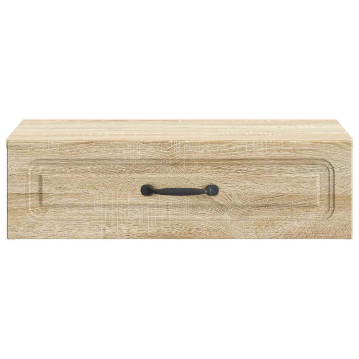 Masă laterală montată pe perete Stejar Sonoma 59 x 34,5 x 17 cm - WALTI WALTI