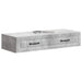 Masă laterală montată pe perete Gri Beton 87,5 x 34,5 x 17 cm - WALTI WALTI