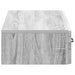 Masă laterală montată pe perete Sonoma gri 87,5 x 34,5 x 17 cm - WALTI WALTI