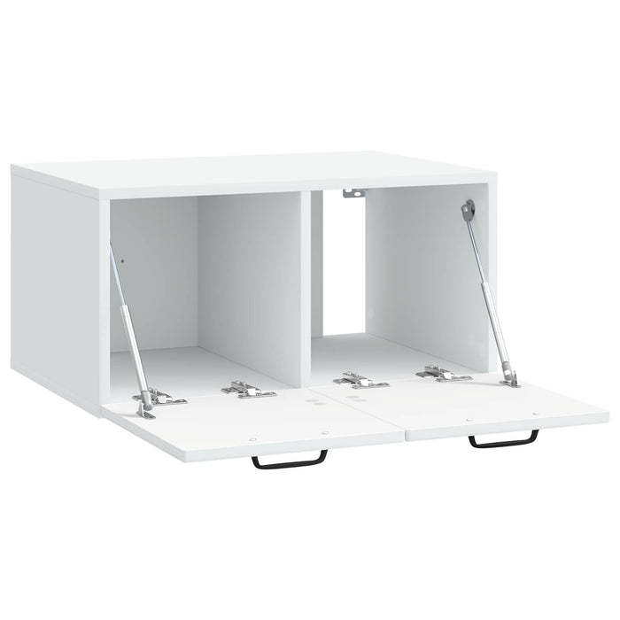 Oglindă TV montată pe perete Pe perete Alb 59,5 x 41 x 30 cm - WALTI WALTI