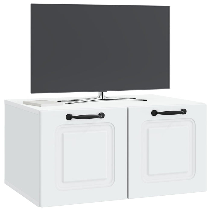 Oglindă TV montată pe perete Pe perete Alb 59,5 x 41 x 30 cm - WALTI WALTI
