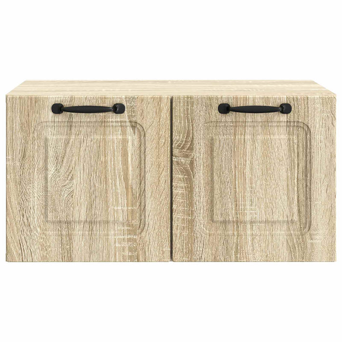 Oglindă TV montată pe perete Stejar Sonoma 59,5 x 41 x 30 cm - WALTI WALTI