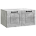 Oglindă TV montată pe perete Gri Beton 59,5 x 41 x 30 cm - WALTI WALTI