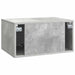 Oglindă TV montată pe perete Gri Beton 59,5 x 41 x 30 cm - WALTI WALTI