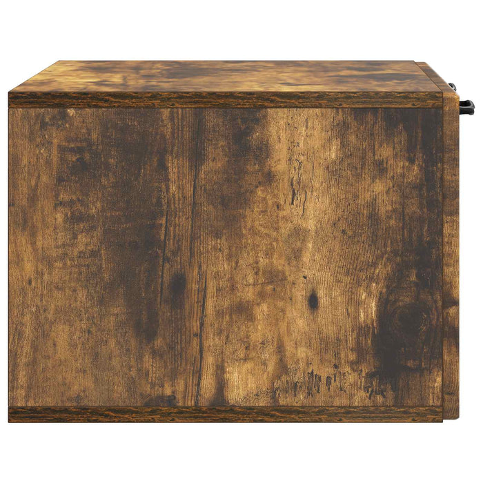 Oglindă TV montată pe perete Stejar fumuriu 59,5 x 41 x 30 cm - WALTI WALTI