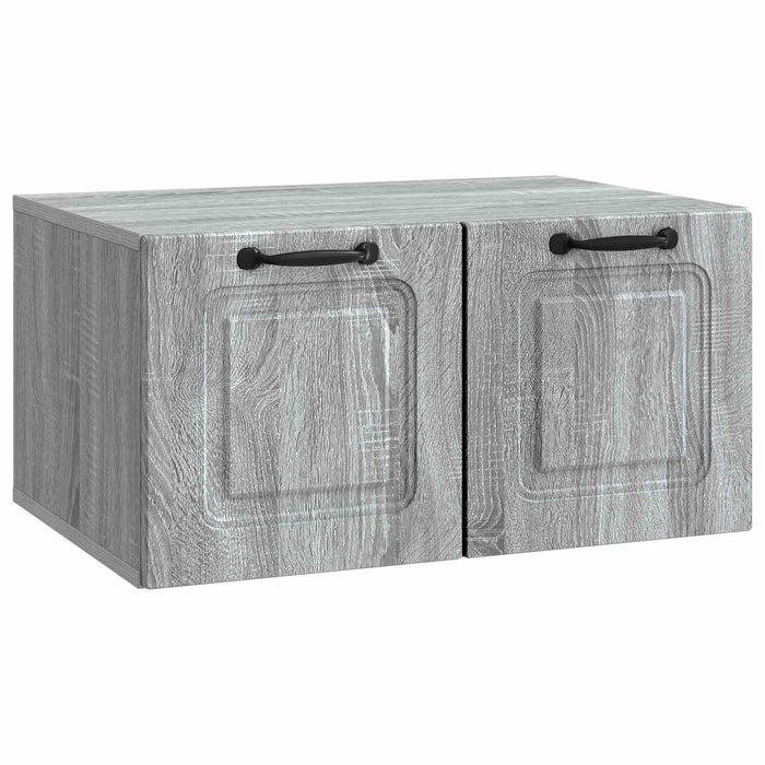 Oglindă TV montată pe perete Sonoma gri 59,5 x 41 x 30 cm - WALTI WALTI