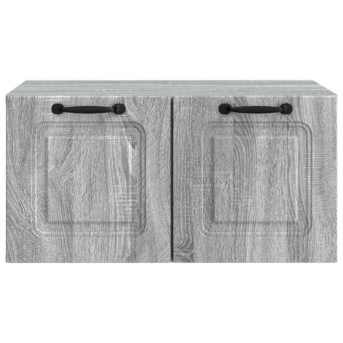 Oglindă TV montată pe perete Sonoma gri 59,5 x 41 x 30 cm - WALTI WALTI
