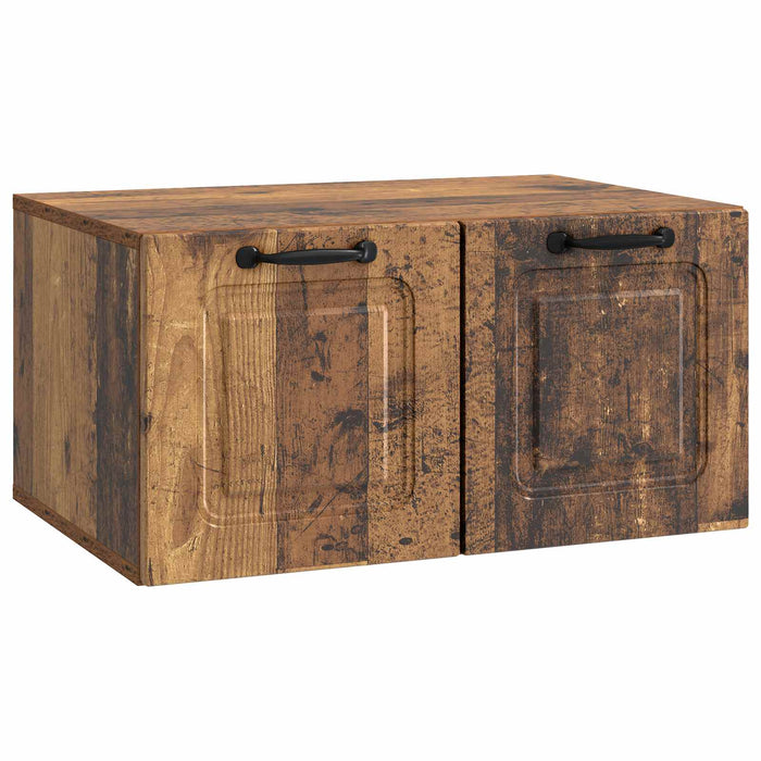 Oglindă TV montată pe perete Lemn vechi 59,5 x 41 x 30 cm - WALTI WALTI