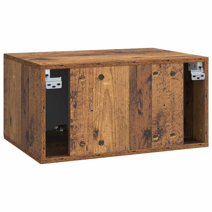 Oglindă TV montată pe perete Lemn vechi 59,5 x 41 x 30 cm - WALTI WALTI