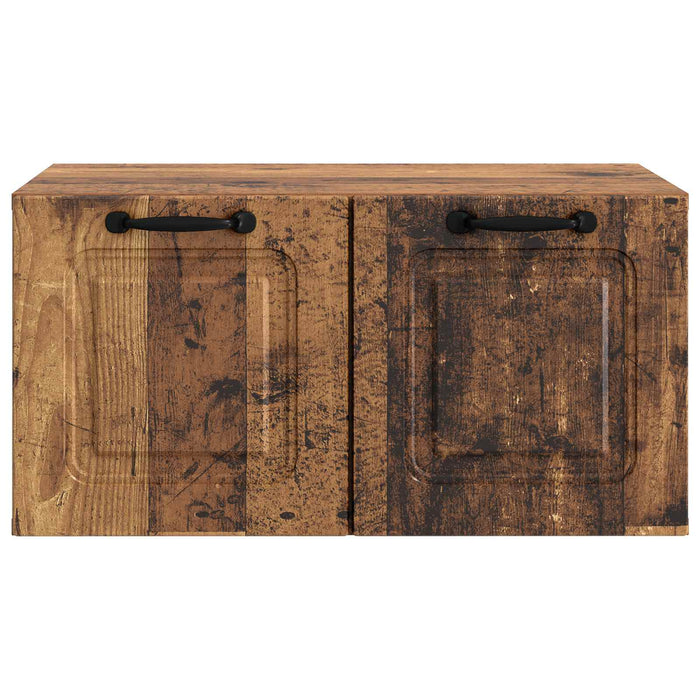 Oglindă TV montată pe perete Lemn vechi 59,5 x 41 x 30 cm - WALTI WALTI