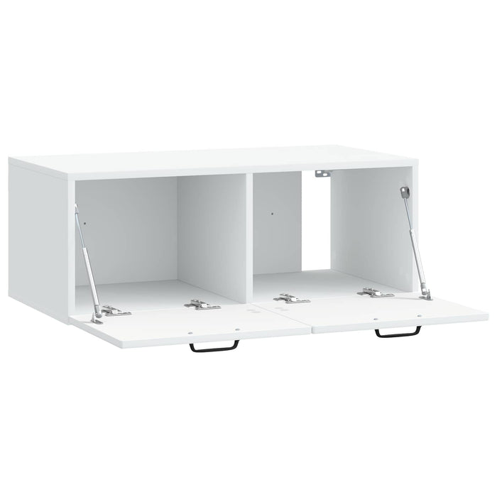 Oglindă TV montată pe perete Pe perete Alb 78,5 x 41 x 30 cm - WALTI WALTI