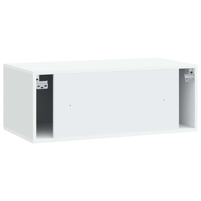 Oglindă TV montată pe perete Pe perete Alb 78,5 x 41 x 30 cm - WALTI WALTI