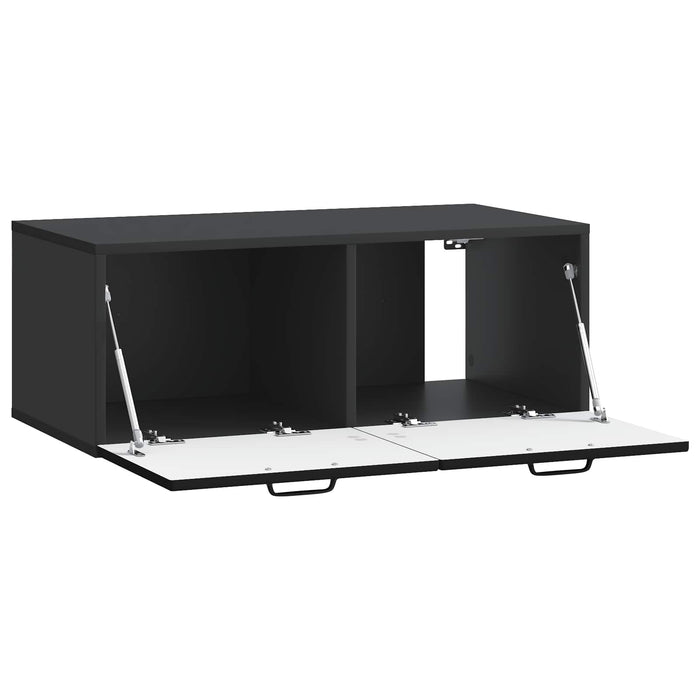 Oglindă TV montată pe perete Pe perete Negru 78,5 x 41 x 30 cm - WALTI WALTI