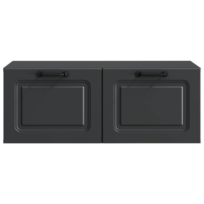 Oglindă TV montată pe perete Pe perete Negru 78,5 x 41 x 30 cm - WALTI WALTI