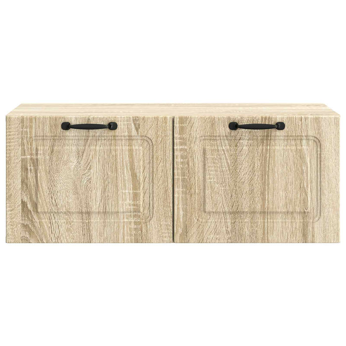 Oglindă TV montată pe perete Stejar Sonoma 78,5 x 41 x 30 cm - WALTI WALTI