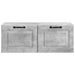 Oglindă TV montată pe perete Gri Beton 78,5 x 41 x 30 cm - WALTI WALTI