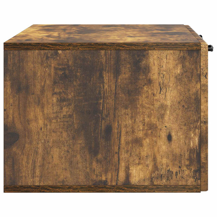 Oglindă TV montată pe perete Stejar fumuriu 78,5 x 41 x 30 cm - WALTI WALTI