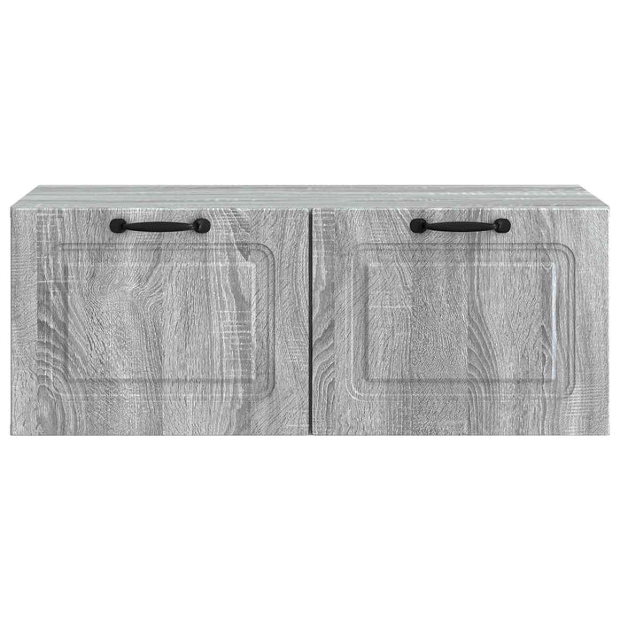 Oglindă TV montată pe perete Sonoma gri 78,5 x 41 x 30 cm - WALTI WALTI