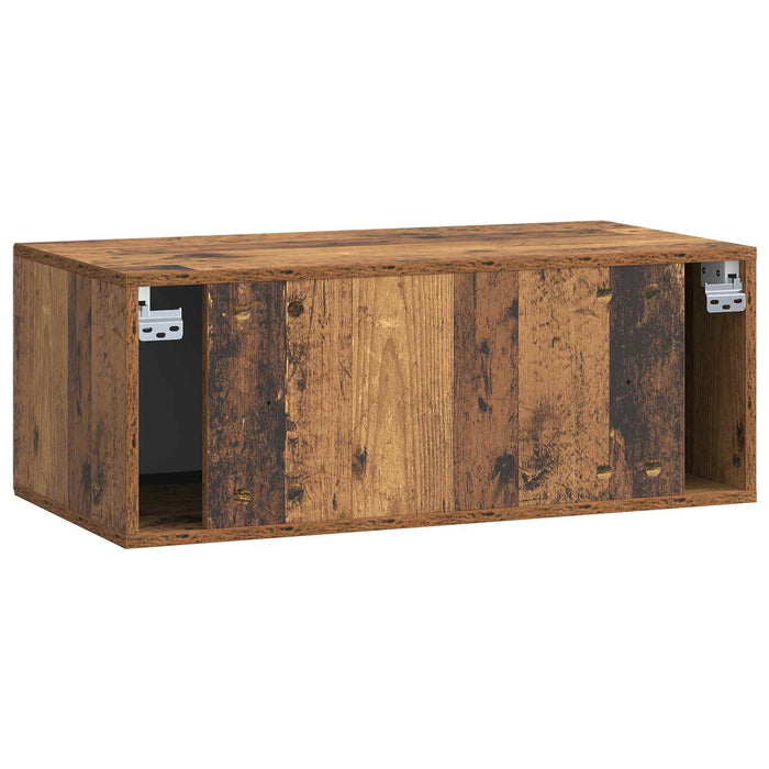 Oglindă TV montată pe perete Lemn vechi 78,5 x 41 x 30 cm - WALTI WALTI