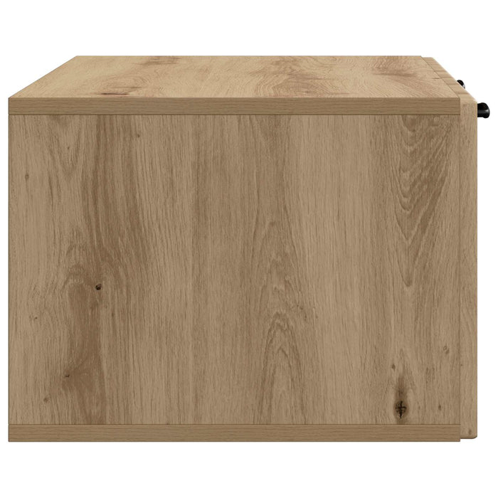Oglindă TV montată pe perete Stejar Artizanal 78,5 x 41 x 30 cm - WALTI WALTI