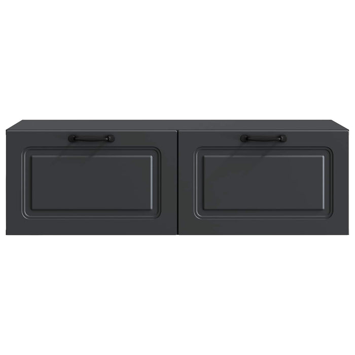 Oglindă TV montată pe perete Pe perete Negru 98 x 41 x 30 cm - WALTI WALTI