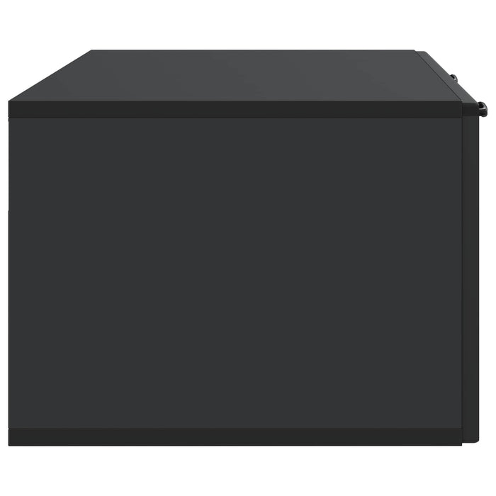 Oglindă TV montată pe perete Pe perete Negru 98 x 41 x 30 cm - WALTI WALTI