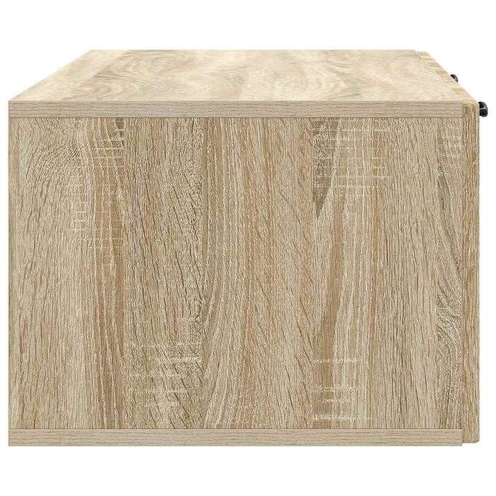 Oglindă TV montată pe perete Stejar Sonoma 98 x 41 x 30 cm - WALTI WALTI
