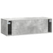 Oglindă TV montată pe perete Gri Beton 98 x 41 x 30 cm - WALTI WALTI