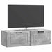 Oglindă TV montată pe perete Gri Beton 98 x 41 x 30 cm - WALTI WALTI