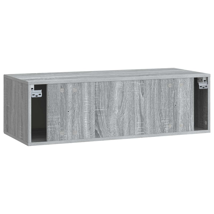 Oglindă TV montată pe perete Sonoma gri 98 x 41 x 30 cm - WALTI WALTI