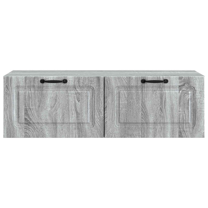 Oglindă TV montată pe perete Sonoma gri 98 x 41 x 30 cm - WALTI WALTI