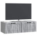 Oglindă TV montată pe perete Sonoma gri 98 x 41 x 30 cm - WALTI WALTI