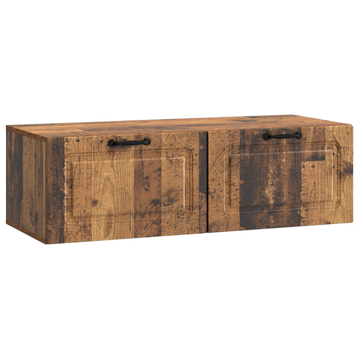 Oglindă TV montată pe perete Lemn vechi 98 x 41 x 30 cm - WALTI WALTI