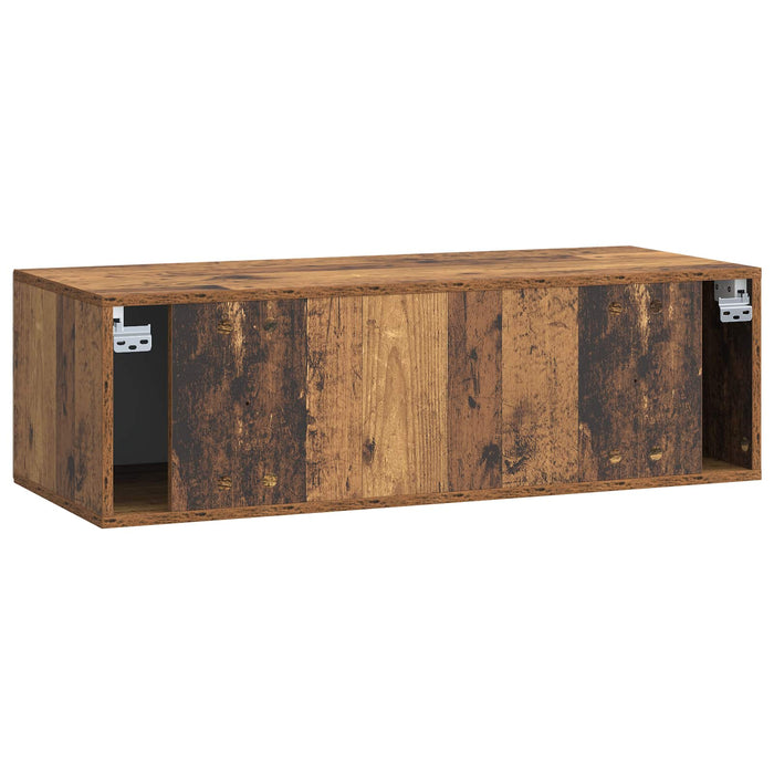 Oglindă TV montată pe perete Lemn vechi 98 x 41 x 30 cm - WALTI WALTI