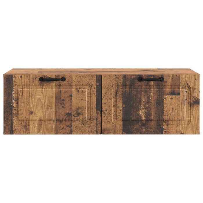 Oglindă TV montată pe perete Lemn vechi 98 x 41 x 30 cm - WALTI WALTI
