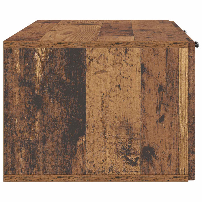 Oglindă TV montată pe perete Lemn vechi 98 x 41 x 30 cm - WALTI WALTI