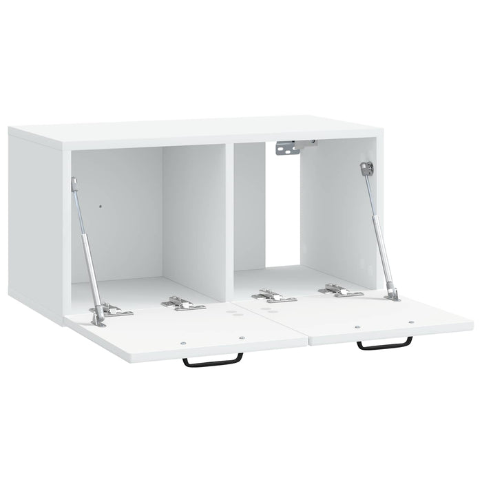 Oglindă TV montată pe perete Pe perete Alb 59,5 x 31 x 30 cm - WALTI WALTI
